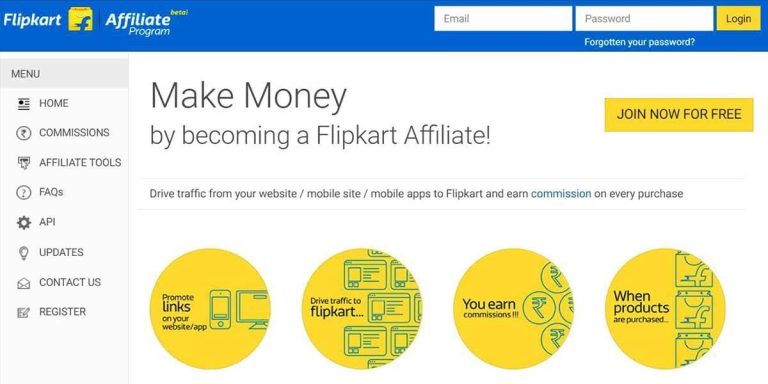 Flipkart Affiliate program 768x384 1