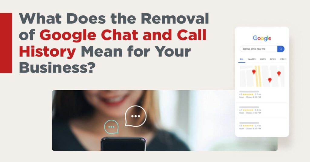 Farewell to Google Business Profile Chat and Call History! 1 Google Business Profile